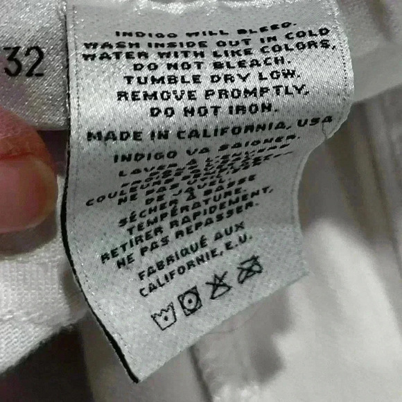 J Brand White Denim jeans spring- summer casual - Picture 6 of 7